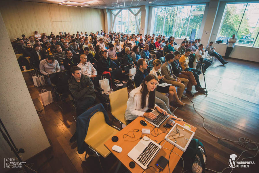 Kyiv did not host its own WordCamp just yet but there are a lot of people on local community-organized events